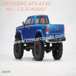 93-CROSSRC AT4AT4V accessories Car shell + car shell decoration (blue) CS-97400957-2