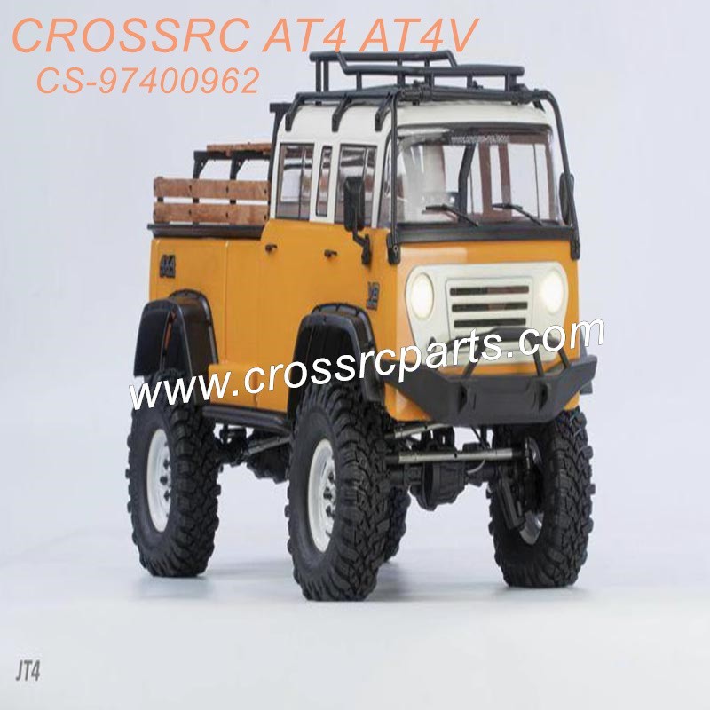 97-CROSSRC AT4AT4V Accessories Body Complete Kit (Spray Finished Yellow) CS-97400962-1