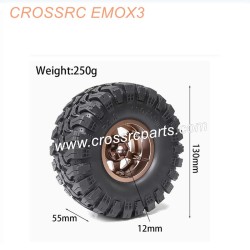 CROSSRC EMOX3 Big Tiger Parts 2.2-inch ET37 wheel boot tire-4