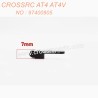 117-CROSSRC AT4AT4V accessories CNC hollow servo arm 97400905-2