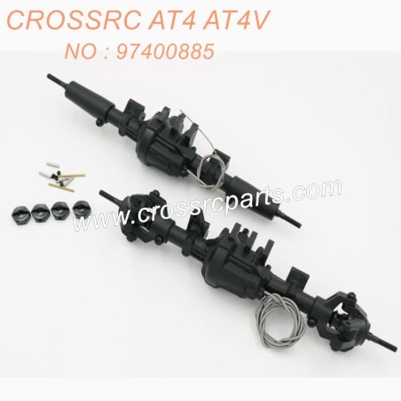 127-CROSSRC AT4AT4V accessories, straight axle assembly (one pair) 97400885