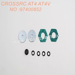 156-CROSSRC AT4AT4V Accessories Large Tooth Limited Slip Assembly 97400852