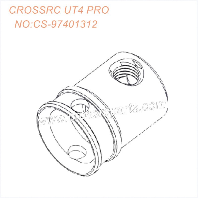 Crossrc UT4 Pro 1/7 RC Car Parts reinforced drive shaft connector CS-97401312