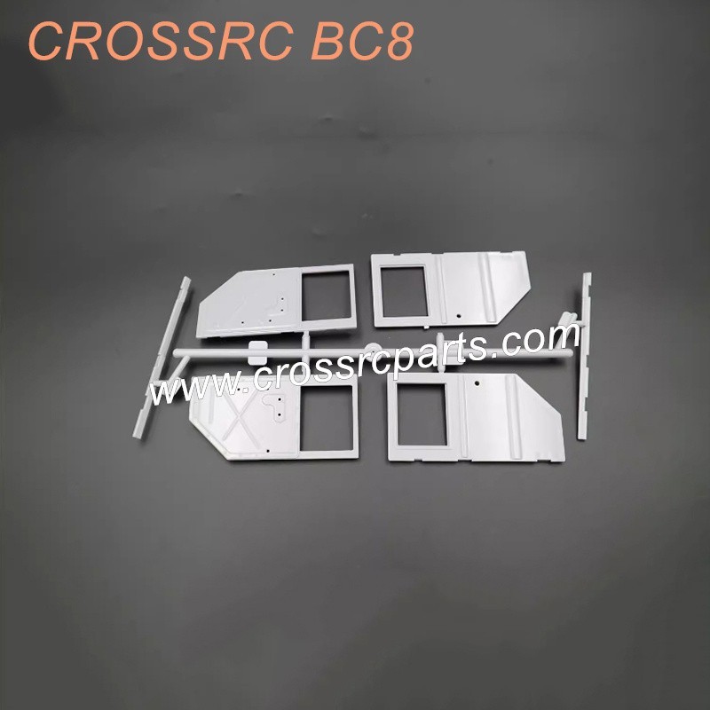 BC8 Left and Right Door Assembly Parts For Crossrc BC8 RC Truck