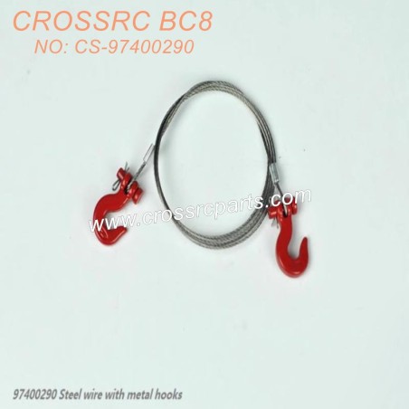 45-CROSSRC BC8 Parts Wire rope trailer hook CS-97400290-2