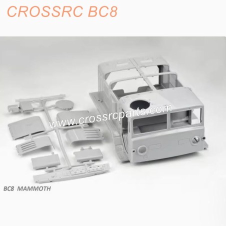 64-CROSSRC BC8 accessories Front body shell kit Front compartment cover accessories-1