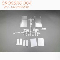 75-CROSSRC BC8 accessories Front window, turn signal cover headlight CS-97400489