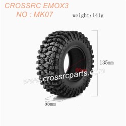 CROSSRC EMOX3 Big Tiger Parts LJF 2.6-inch climbing car tire skin MK07-3