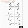 9-CROSSRC DC8 accessories Transparent light sheet 2177 CS-97400984-1