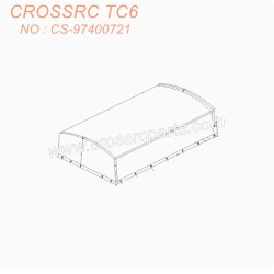 3-CROSSRC TC6 accessories tent assembly desert yellow CS-97400721