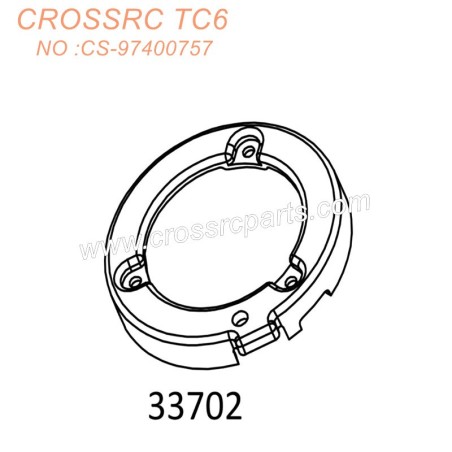 4-CROSSRC TC6 accessories hub cover 33702 CS-97400757-1