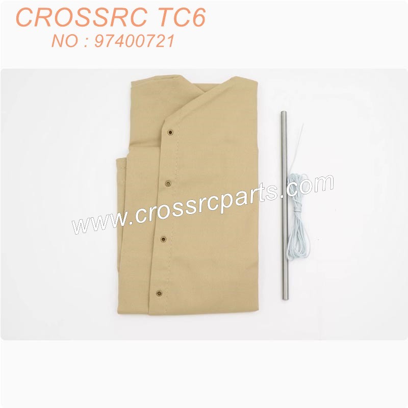 16-CROSSRC TC6 accessories desert color cargo tent 97400721