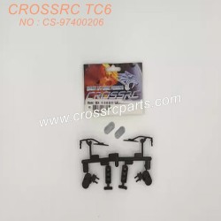 22-CROSSRC TC6 accessories, wipers, rearview mirrors, taillights, soft rubber kit CS-97400206