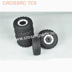 39-CROSSRC TC6 Accessories Metal Wheels and Tires-1