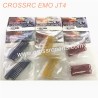 5-CROSSRC EMO JT4 parts variable-pitch shock absorber spring shock absorber length 90mm 80mm