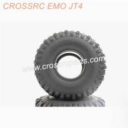 41-CROSSRC EMO JT4 Parts 120 Black Rock Tire Diameter 120mm Width 45mm 1.9 Inch-2