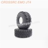 41-CROSSRC EMO JT4 Parts 120 Black Rock Tire Diameter 120mm Width 45mm 1.9 Inch-3