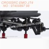 46-CROSSRC EMO JT4 Parts CNC counterweight tie rod seat wheel side reduction cover 97400897 98-3