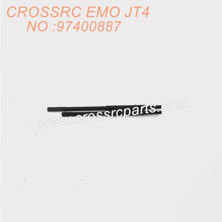 47-CROSSRC EMO JT4 Parts Metal straight bridge rear axle 97400887