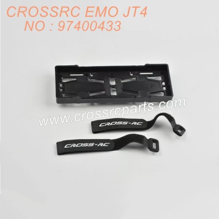 52-CROSSRC EMO JT4 parts battery box and battery strap 97400433