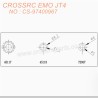 67-CROSSRC EMO JT4 parts, reinforced door side reduction input gear CS-97400967