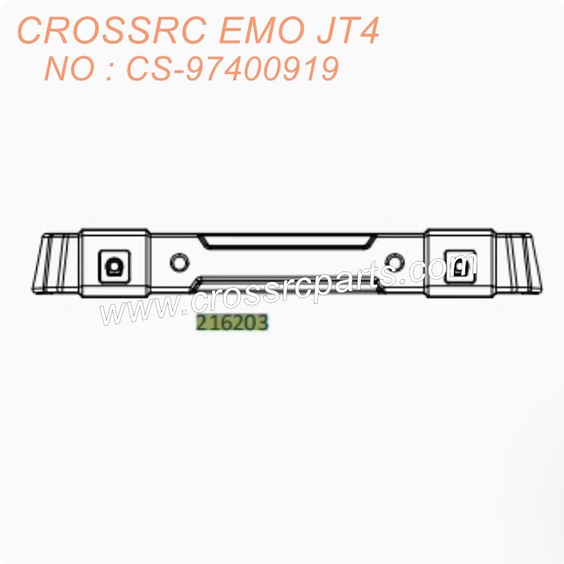 73-CROSSRC EMO JT4 parts rear bumper assembly 216203 CS-97400919