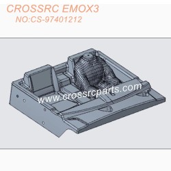 CROSSRC EMOX3 Big Tiger Parts Transparent Interior Kit CS-97401212