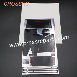 29-CROSSRC SGSR SP FR SU KR VR accessories, simulated soft shell transparent car shell CS-97400651-3