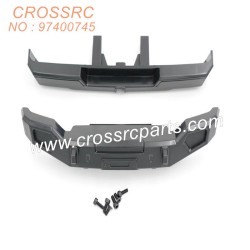 53-CROSSRC SGSR SP FR SU KR VR accessories Front and rear bumper kit (black) 97400745