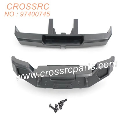 53-CROSSRC SGSR SP FR SU KR VR accessories Front and rear bumper kit (black) 97400745