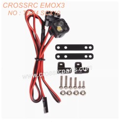 CROSSRC EMO X3 Off-Road Car RTR Parts LJF bumper spotlight TRX4 SCX10-4