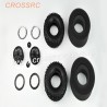 127-CROSSRC SGSR SP FR SU KR VR accessories 1.9-inch Black Rock tire CNC wheel kit-4