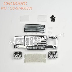 130-CROSSRC SGSR SP FR SU KR VR accessories Electroplated square lamp front face kit (excluding lamp group) CS-97400331