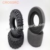 147-CROSSRC SGSR SP FR SU KR VR Accessories 1.9-inch Black Rock tire with dual-stage inner tube (super soft)-1