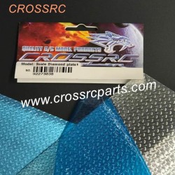 151-CROSSRC SGSR SP FR SU KR VR accessories, aluminum cross pattern simulated anti-skid protective plate-1