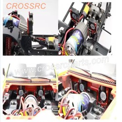 167-CROSSRC SGSR SP FR SU KR VR accessories Metal motor seat + dual fan seat-3