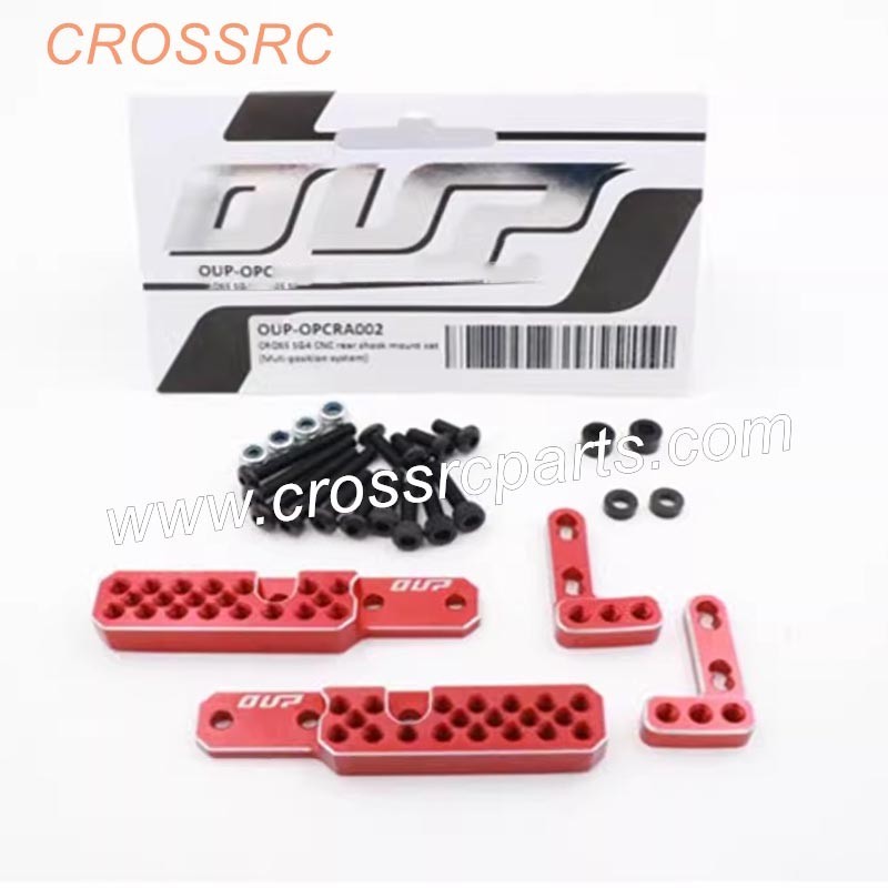 168-CROSSRC SGSR SP FR SU KR VR accessories Metal multi-angle adjustment rear shock absorber seat kit-1