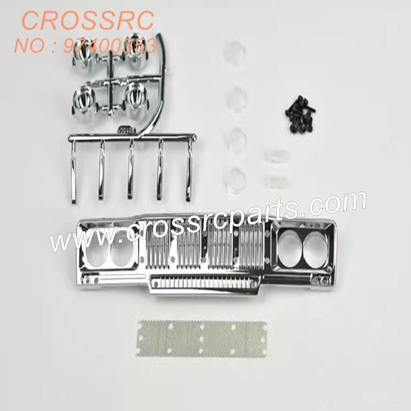 190-CROSSRC SGSR SP FR SU KR VR accessories Electroplated round lamp front face kit (excluding lamp group) 97400353