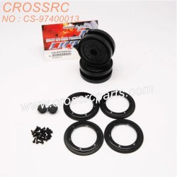 20-CROSSRC MC4 MC6 accessories, 1.9-inch clamped wheel hub (without tire skin) CS-97400013-BK-1