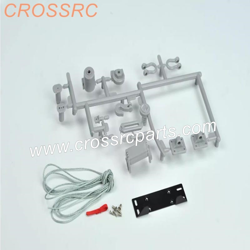 32-CROSSRC MC4 MC6 accessories Simulation plastic winch-1