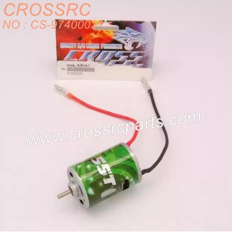 34-CROSSRC MC4 MC6 accessories Motor 55T (green) CS-97400031