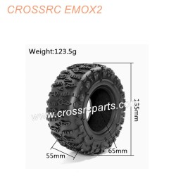 CROSSRC EMOX2 Big Lion RC CAR Parts LJF 2.6-inch climbing car tire skin-2