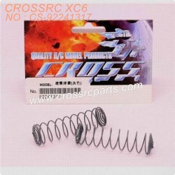 23-CROSSRC XC6 parts shock absorber springs one pair of gray softest CS-92241317-1