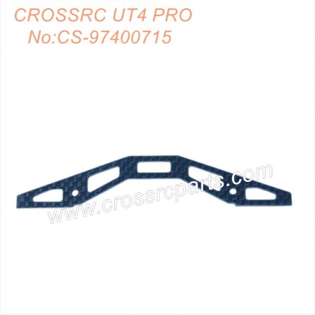 Crossrc UT4 Pro 1/7 RC Car Parts carbon fiber rear axle reinforcement block CS-97400715