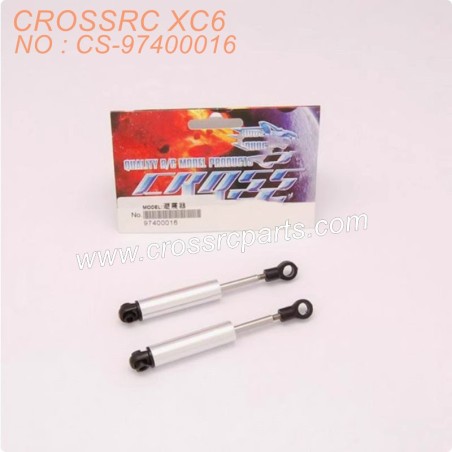 26-CROSSRC XC6 parts shock absorbers, one pair, MC4, MC6, MC8, XC6, KC6 CS-97400016