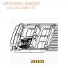 CROSSRC EMOX2 Big Lion RC CAR Parts interior kit (transparent) 231101 CS-97401187