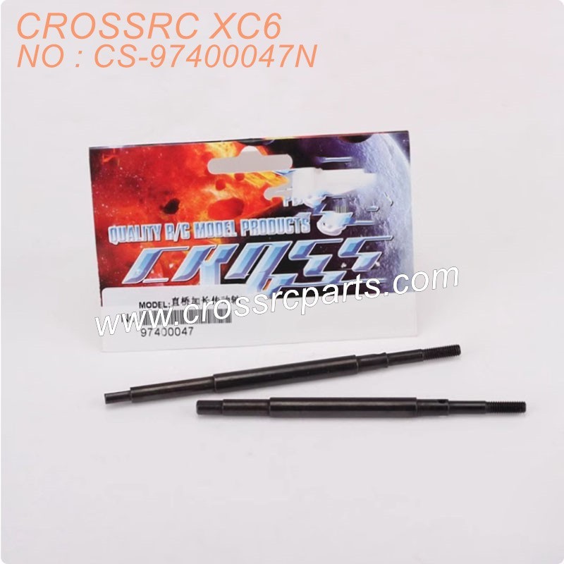 33-CROSSRC XC6 parts Straight bridge extended dog bone drive shaft 98.5mm CS-97400047N