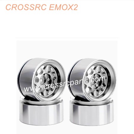 CROSSRC EMOX2 Big Lion RC CAR Parts 2.2 inch metal wheels-1