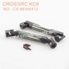 12-CROSSRC KC6 parts Metal long drive shaft (90-120) CS-96305412