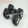 3-CROSSRC UC6 Parts eight-wheel metal double rear axle with suspension CS-96312306-2